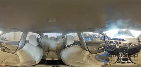 2012 Honda Civic Lx z USA, uszkodzony, nr VIN 2HGFB2F53CH567680